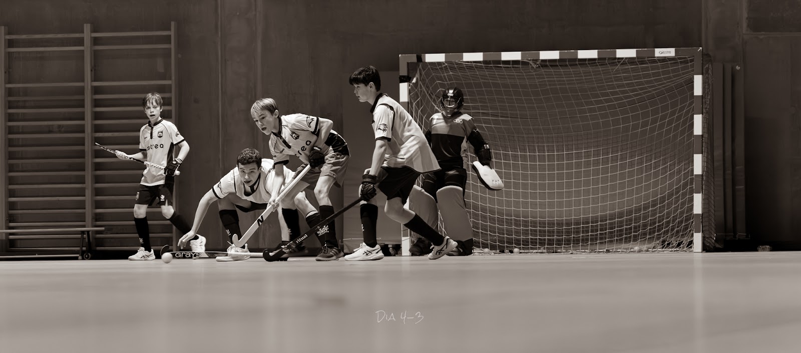 Indoor bij de Yellow Eagles