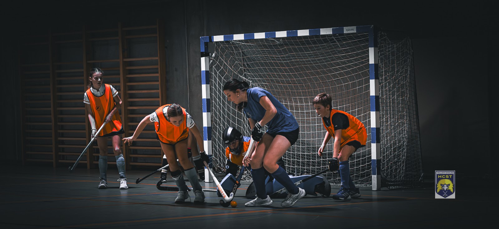 Indoor bij de Yellow Eagles